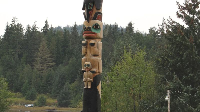 A totem pole