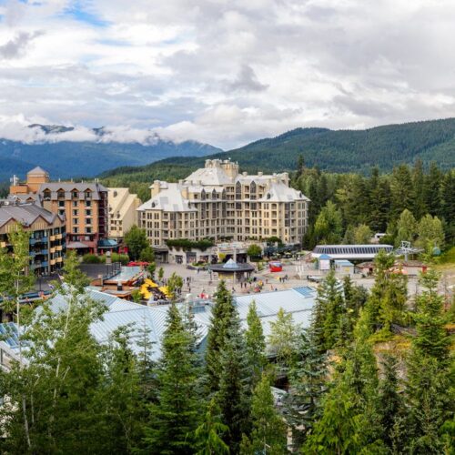 The ski town of Whistler