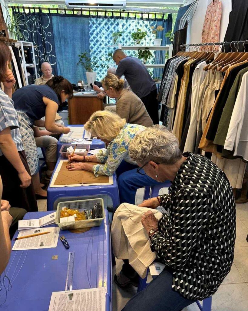 Women in the Indigo Store Hanoi