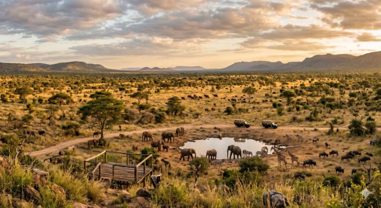 A southern African Safari vista