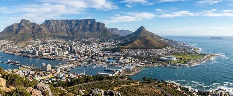 A panorama of Cape Town
