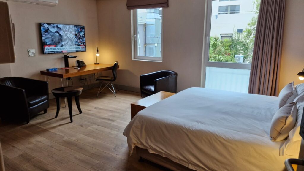 Hippo Hotel room interior