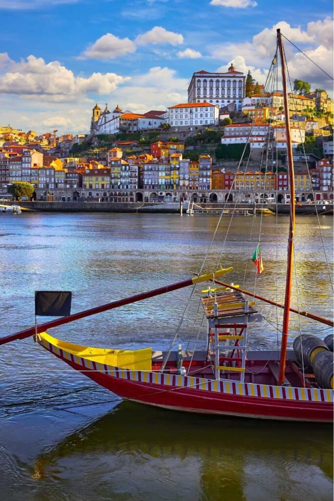 Old town Porto in Portugal